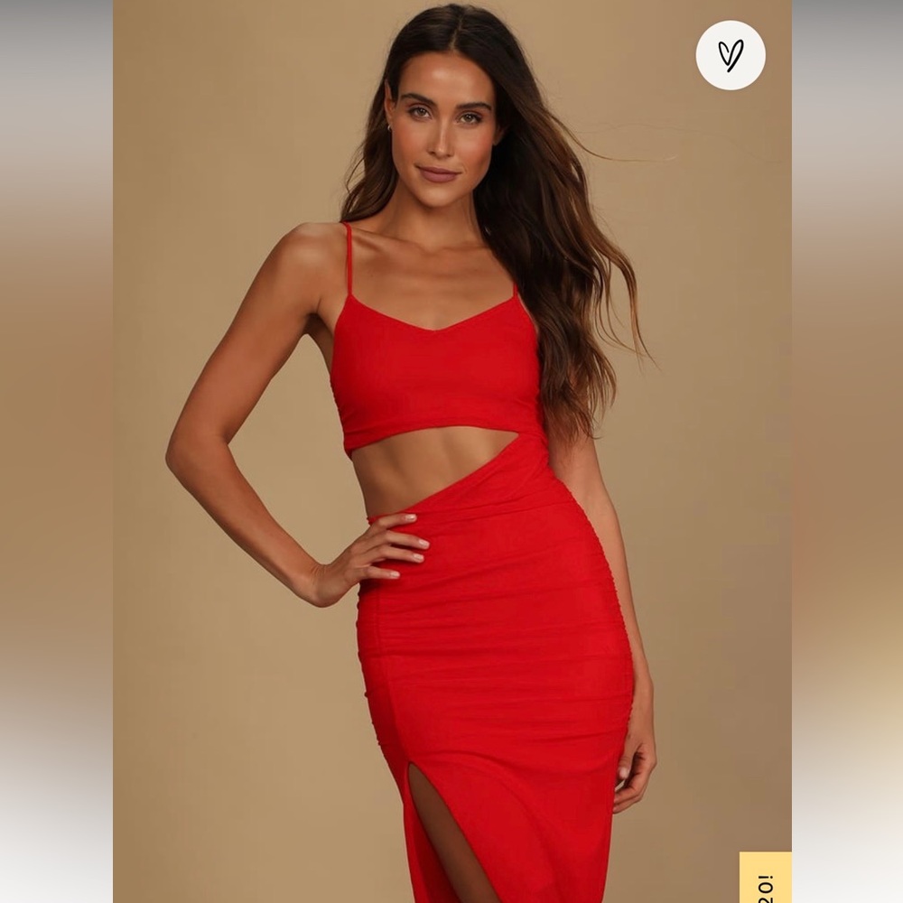 Red Cocktail dress from Lulus